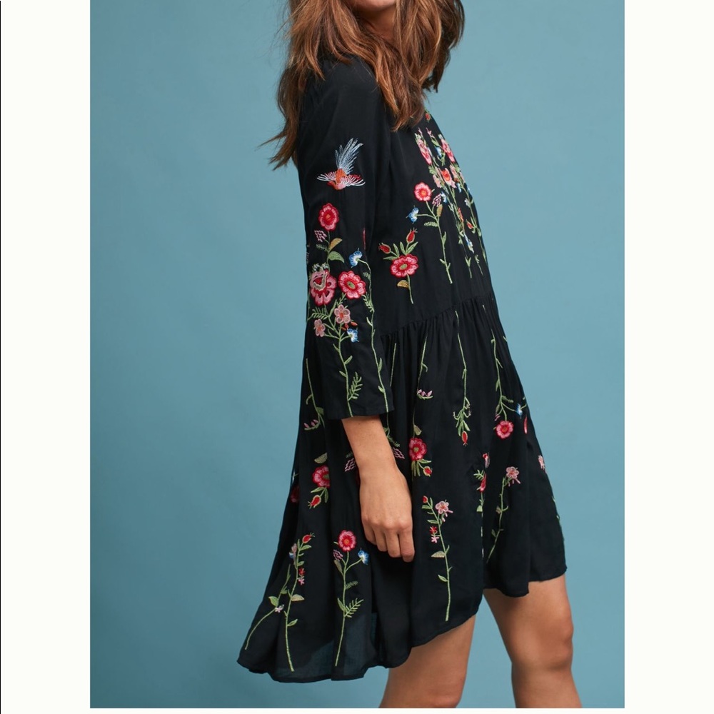 Allison Embroidered Tunic Dress